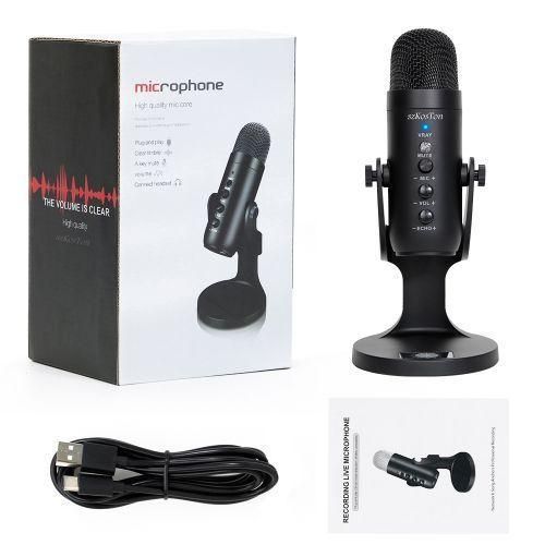 Condenser Microphone USB Gaming Microphone For PC Computer Streaming Video Podcasting Studio Recording Item | Buy Condenser Microphone USB Gaming Microphone For PC Computer Streaming Video Podcasting Studio Recording | SPOP Enterprise Global